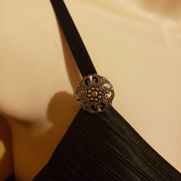 Cache Dress Black Size 6 - Picture 5 of 11